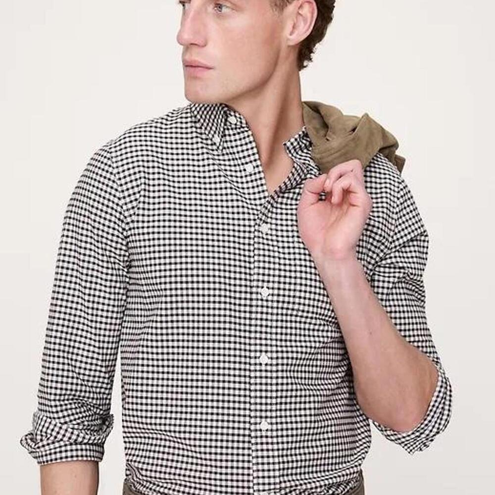 J.Crew gingham button down - image 1